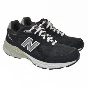 New Balance 990 Sz 7B Black Suede Running Hiking